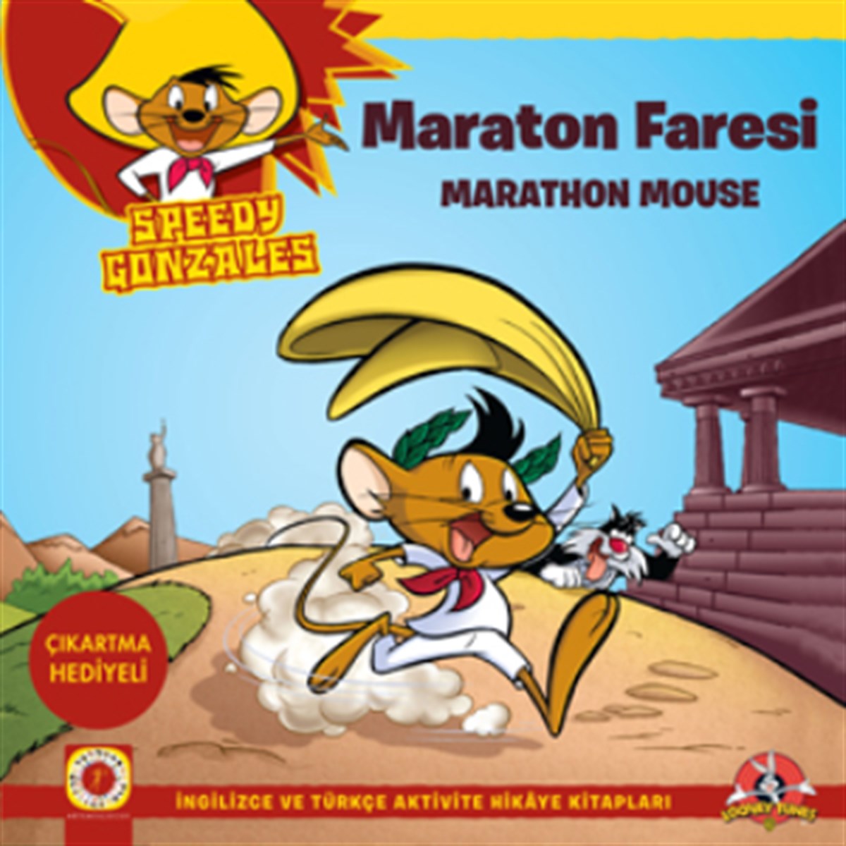 Maraton Faresi Speedy Gonzales İngilizce ve Türkçe Aktivite Hikaye Kitapları