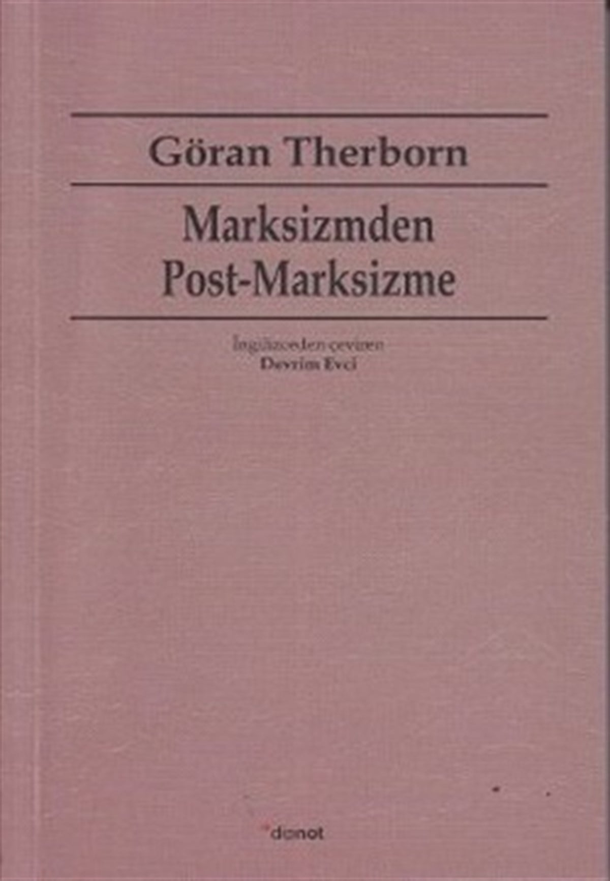 Marksizmden Post Marksizme