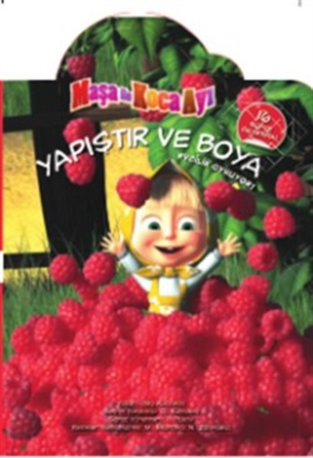 Maşa ile Koca Ayı : Yapıştır ve Boya - Evcilik Oynuyor