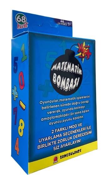 Matematik Bombası | Eğitici Zeka Geliştirici Kart Oyunu | Kutu Oyunu , Kolektif , Gamebulance , 2433219828406 ,