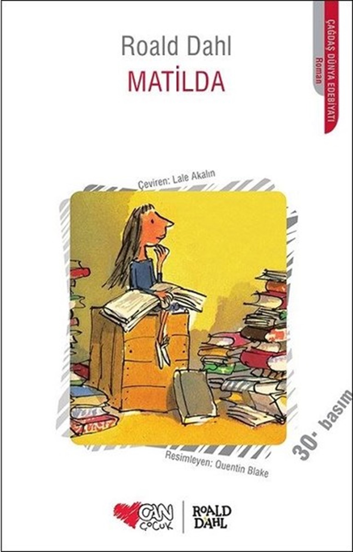 Matilda , Roald Dahl , Can Çocuk Yayınları , 9789750707810 ,