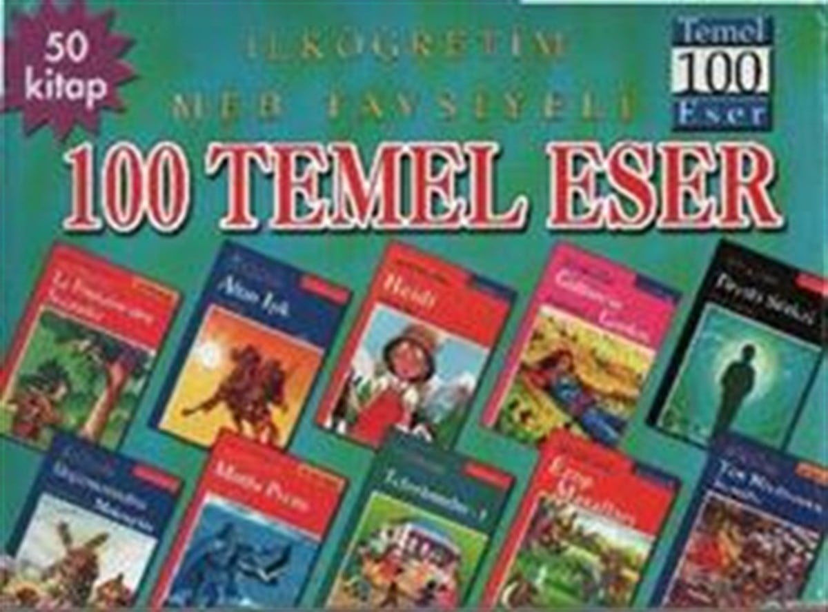 MEB Tavsiyeli İlköğretim 100 Temel Eser (50 Kitap)