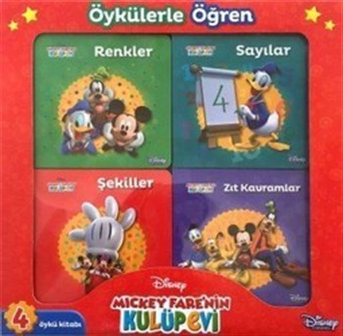 Mickey Fare'nin Kulüpevi - 4 Kitap Takım