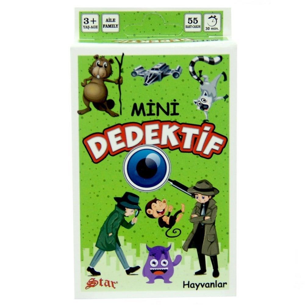Mini Dedektif Hafıza Kart Oyunu (Hayvanlar) , Kolektif , Star , 2417219759403 ,