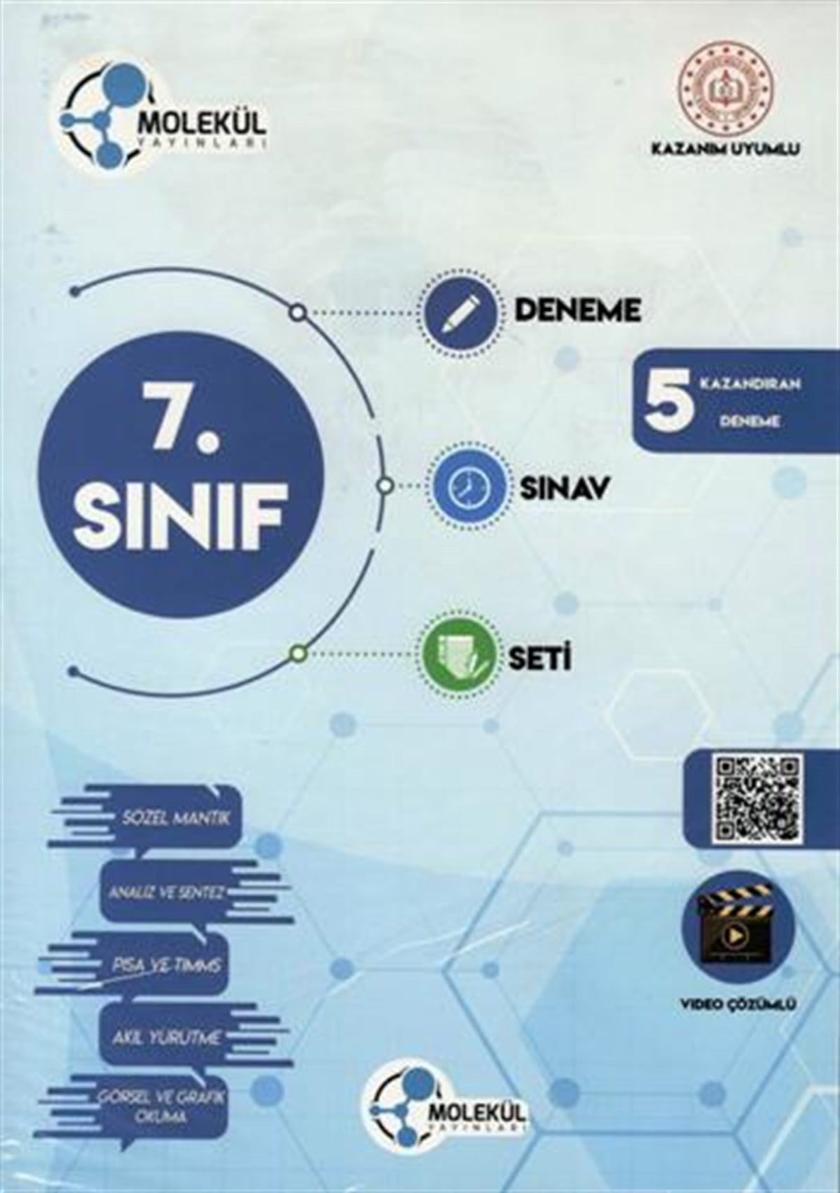 Molekül Yayınları 7. Sınıf 5'li Kazandıran Deneme Seti