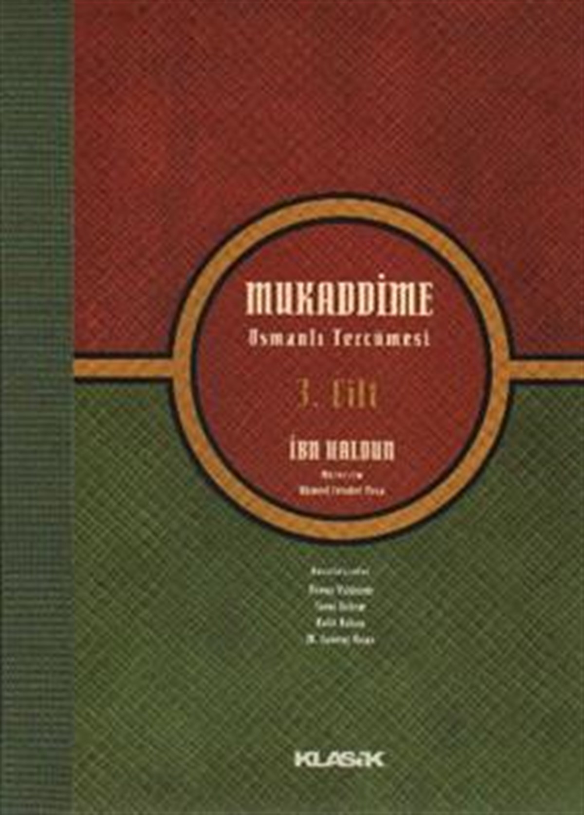 Mukaddime Osmanlı Tercümesi 3. Cilt