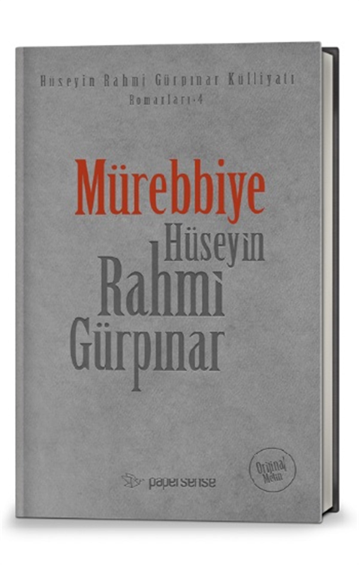 Mürebbiye (Orijinal Metin Deri Kapak - Ciltli)