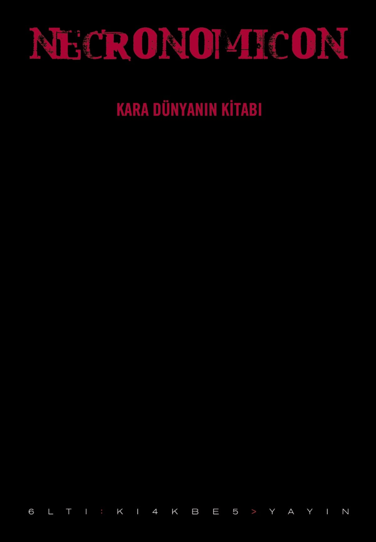 Necronomicon - Kara Dünyanın Kitabı