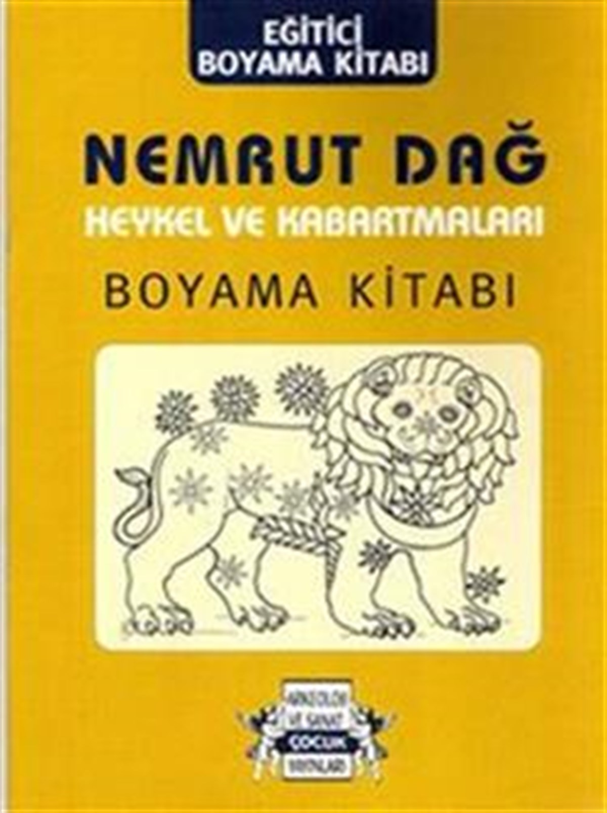 Nemrut Dağ Heykel ve Kabartmaları Boyama Kitabı