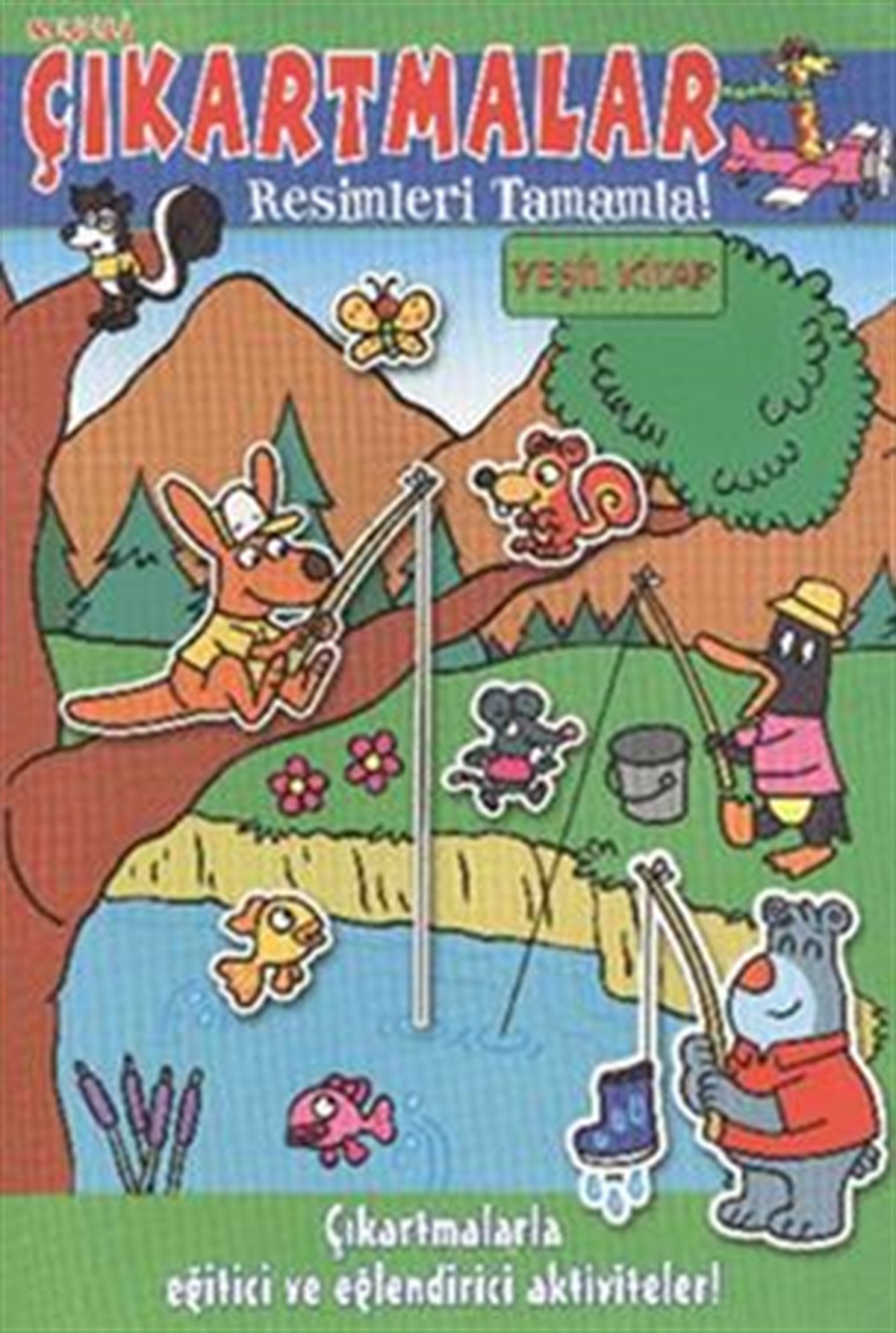 Neşeli Çıkartmalar - Yeşil Kitap