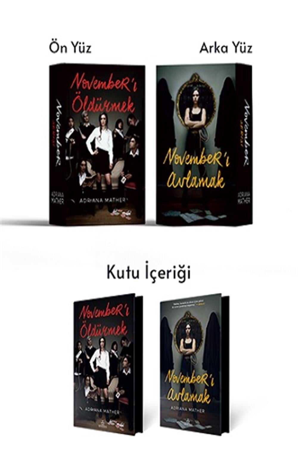 November Serisi Özel Kutu (Ciltli)