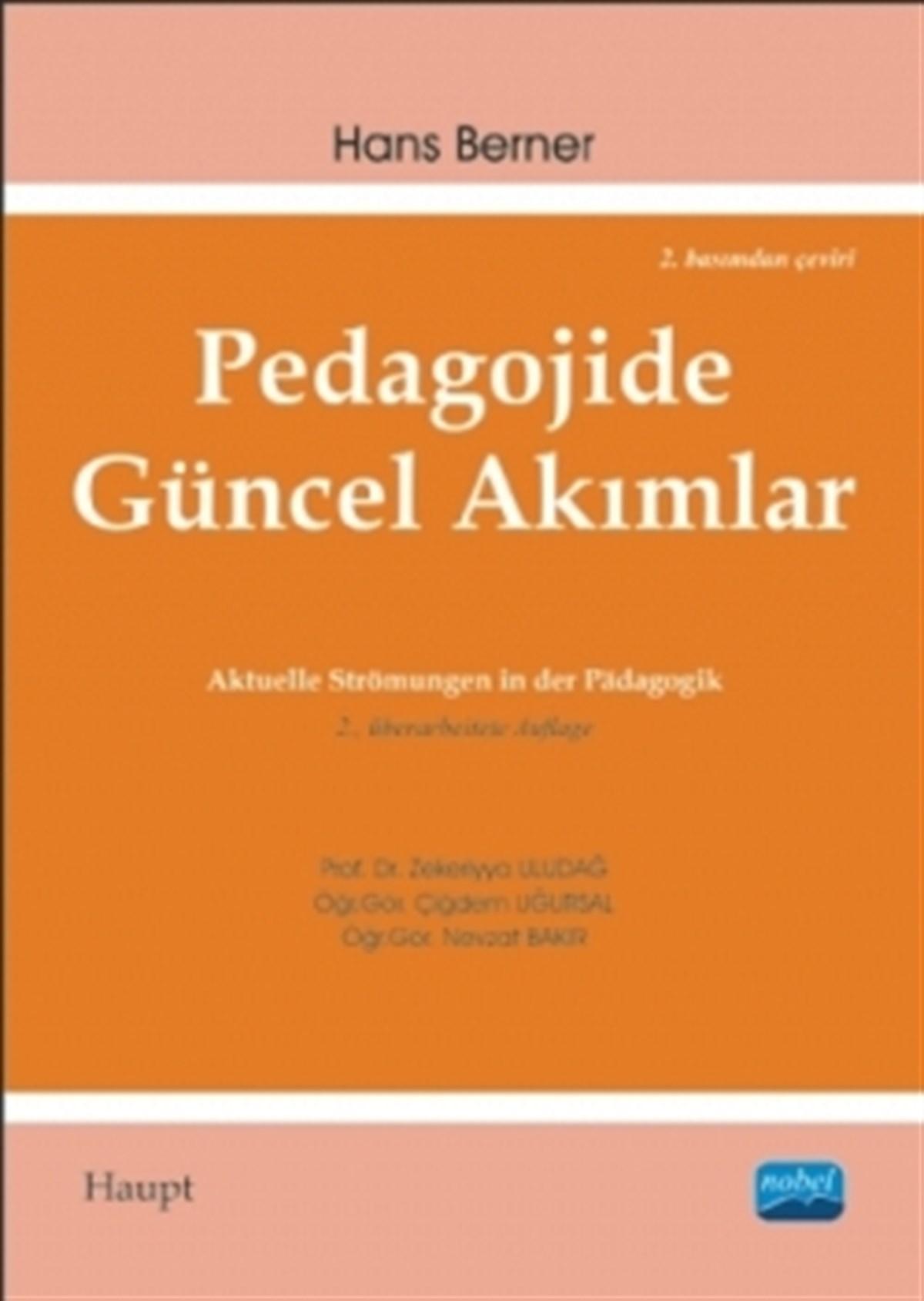 Pedagojide Güncel Akımlar - Aktuelle Strömungen in der Pädagogik
