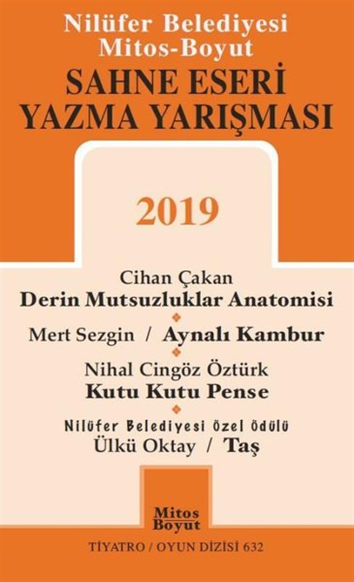 Sahne Eseri Yazma Yarışması-2019