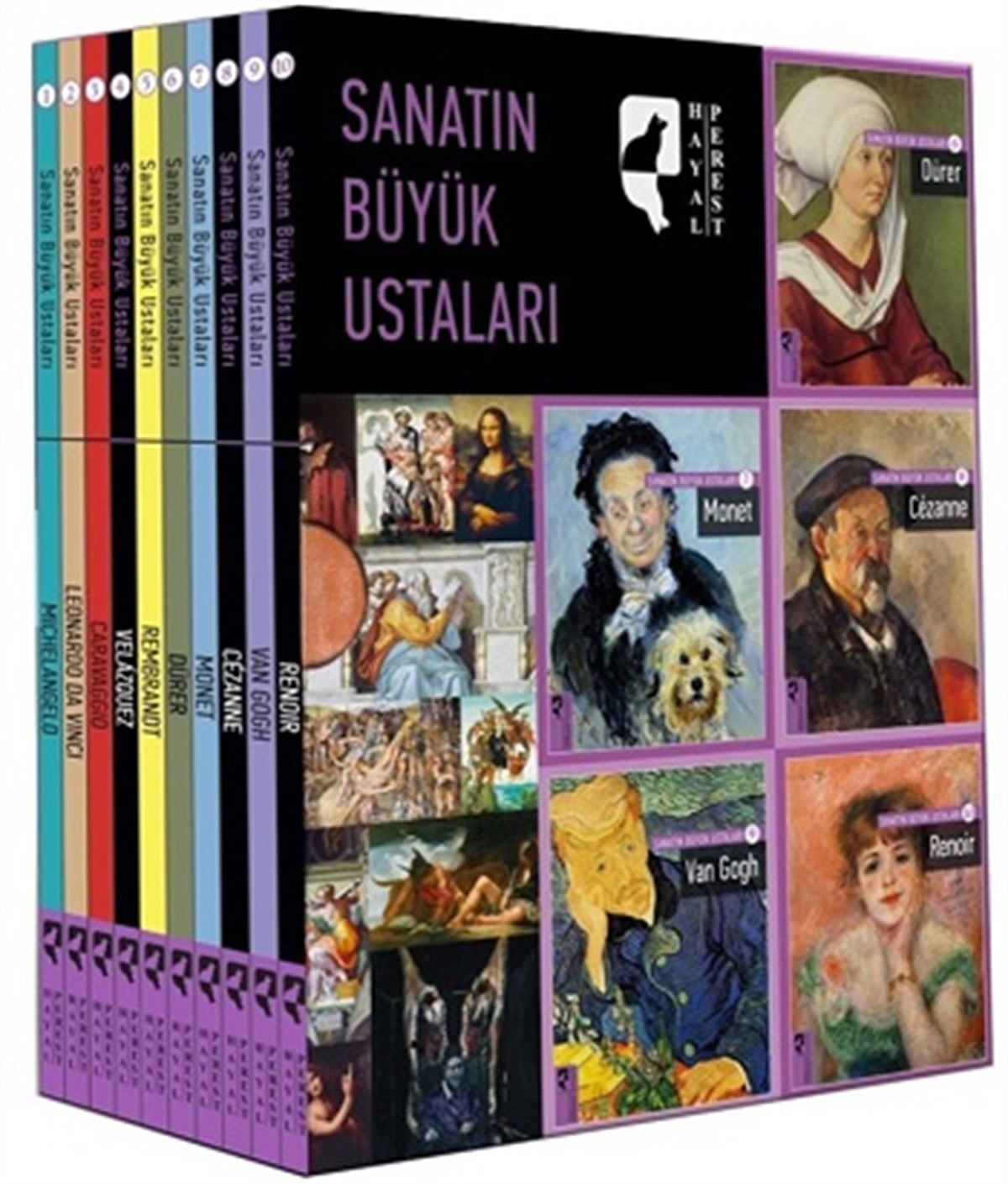 Sanatın Büyük Ustaları Seti (10 Kitap Takım)