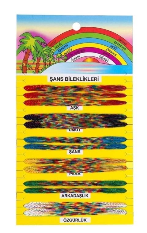 Şans Bilekliği Ip Bileklik , Kolektif , Müptela Dükkan , 2417219728225 ,