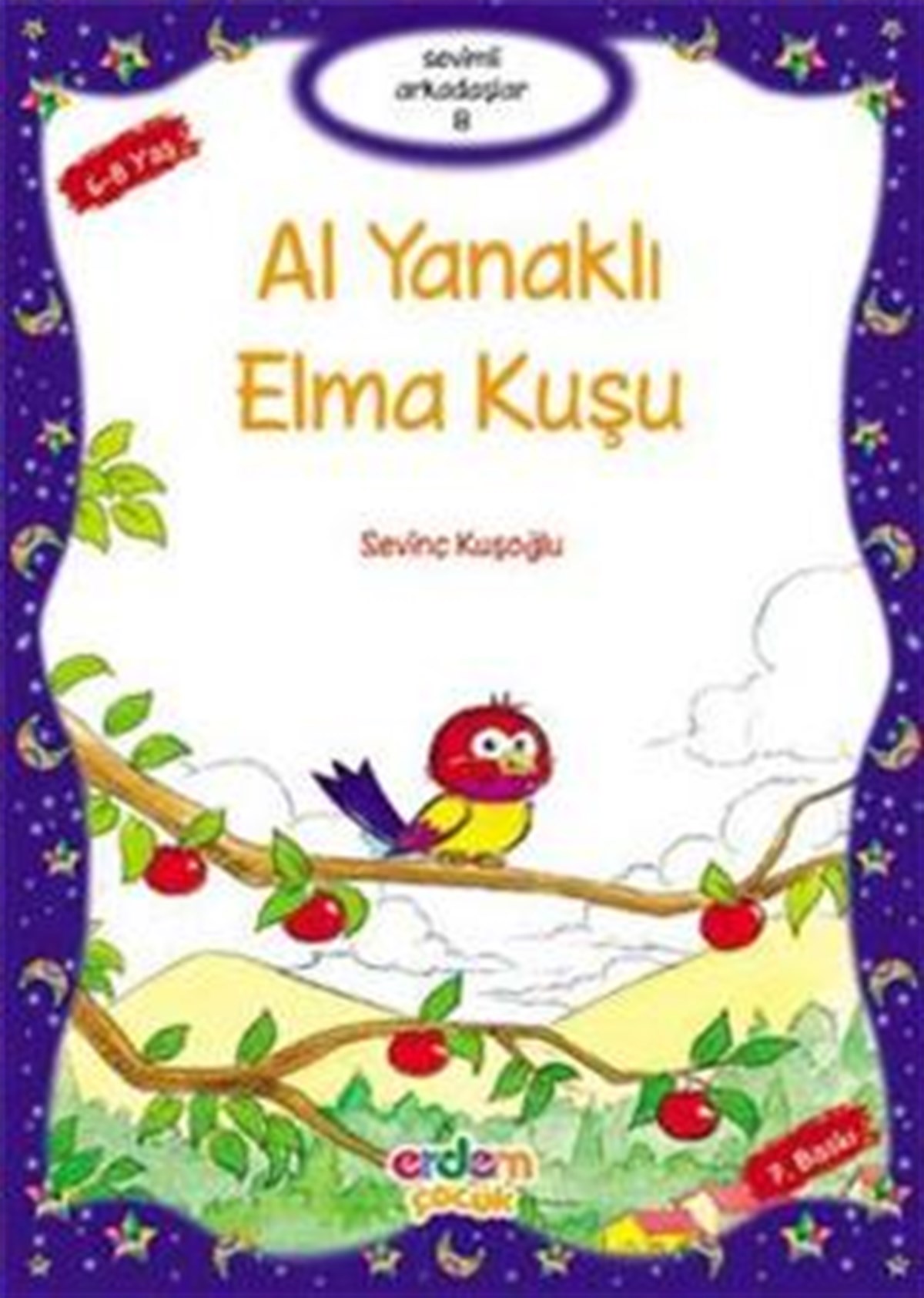 Sevimli Arkadaşlar 8 -  Al Yanaklı Elma Kuşu