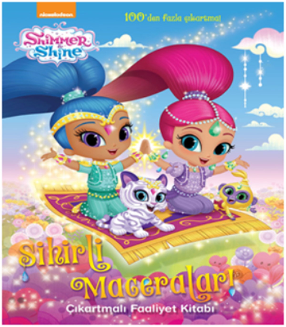 Shimmer & Shine Sihirli Maceralar Çıkartmalı Faaliyet Kitabı