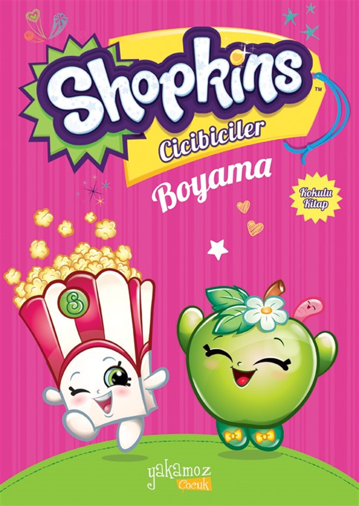Shopkins Cicibiciler Boyama Kitabı-Pembe1