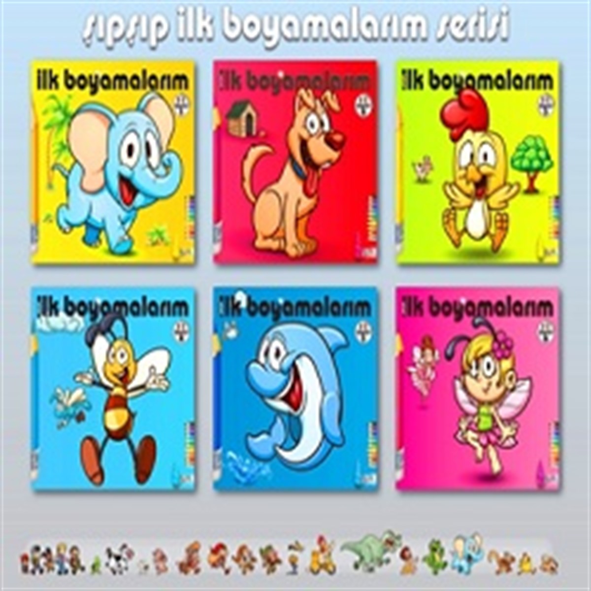 Şıp Şıp Boyama Seti
