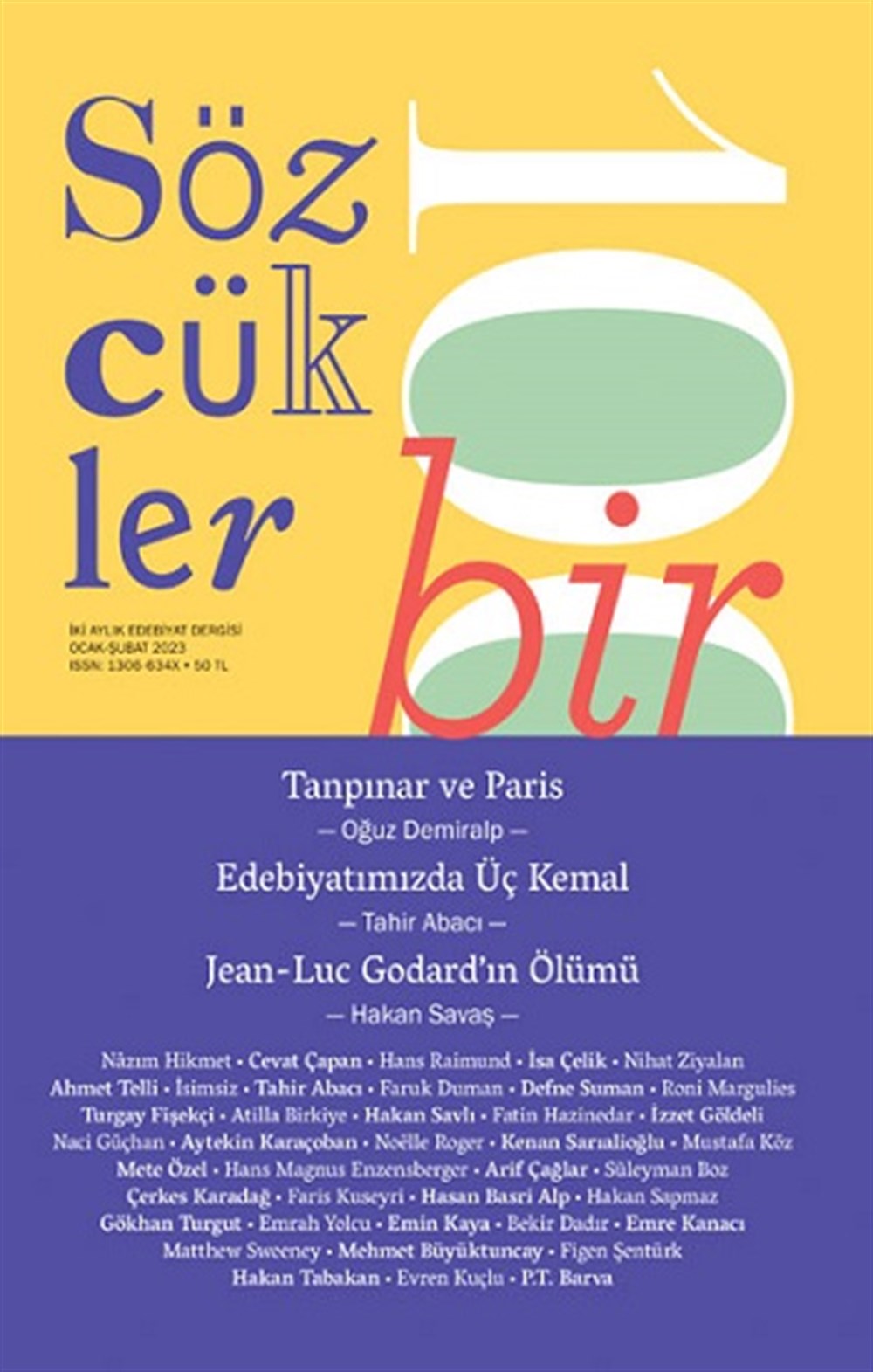 Sözcükler Dergisi 101. Sayı  (Ocak-Şubat 2022)