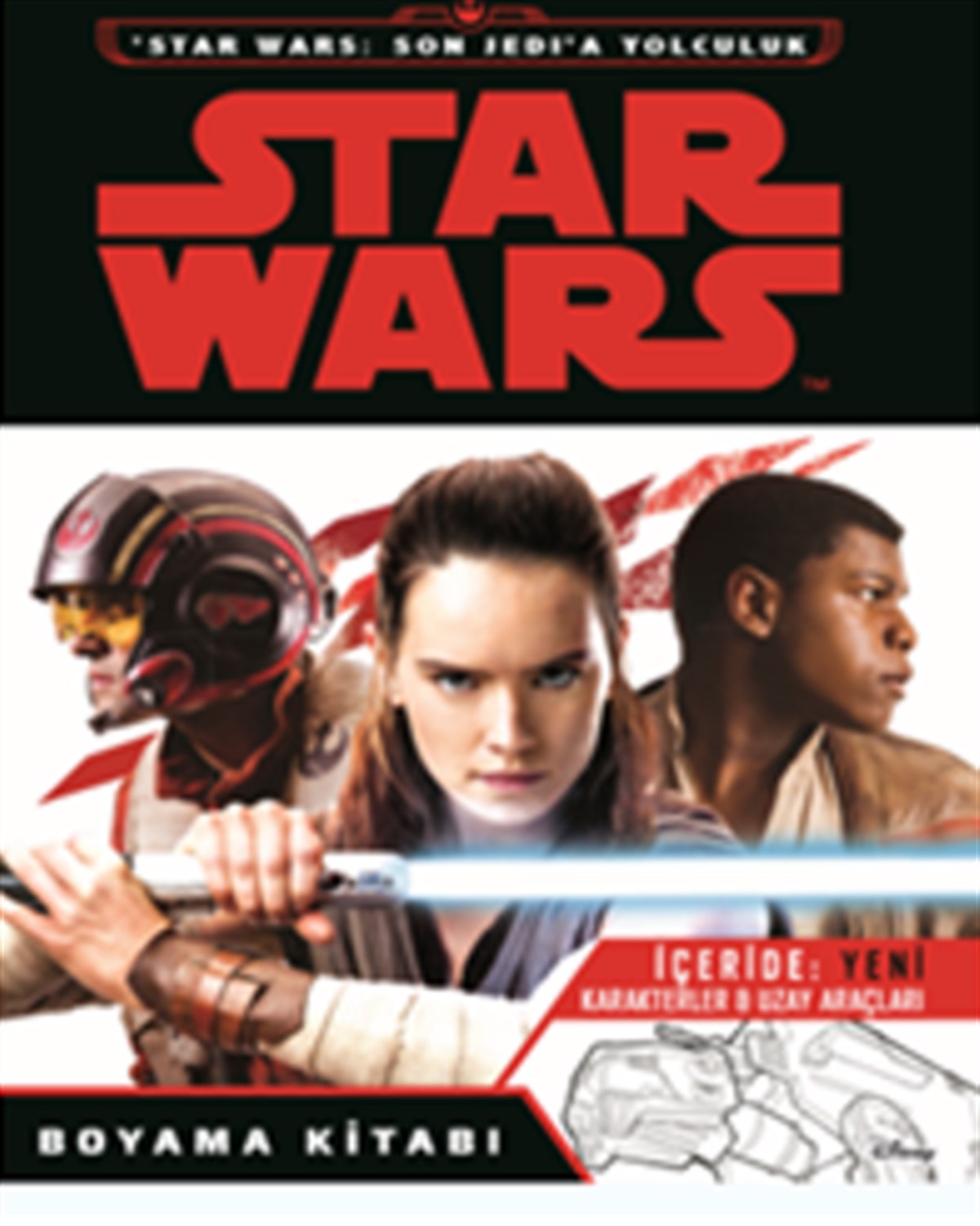 Star Wars Son Jedi’a Yolculuk Boyama Kitabı