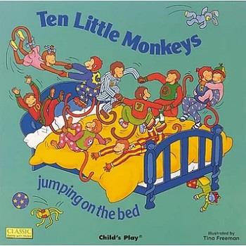 Ten Little Monkeys Jumping on the Bed (Giant Book)