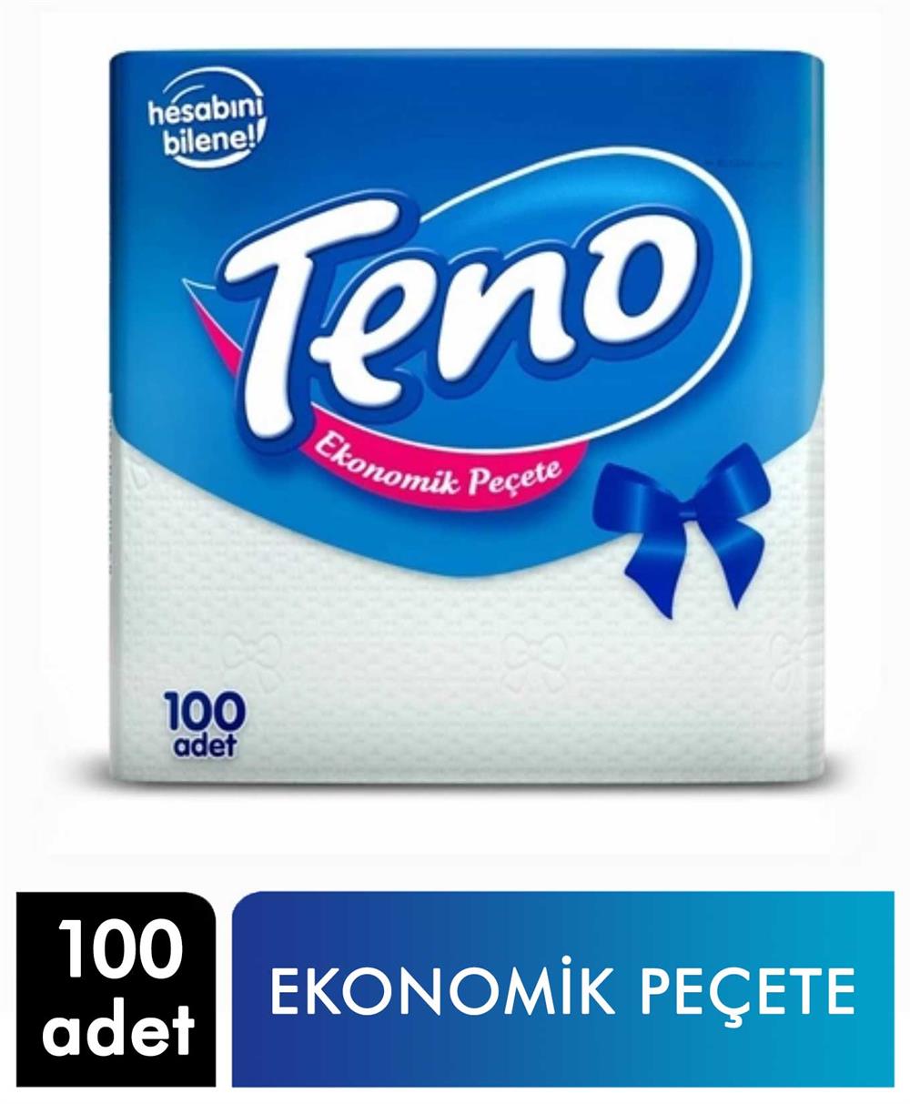 Teno Kağıt Peçete 100'lü , Teno , Hayat Kimya , 8690536012305 ,