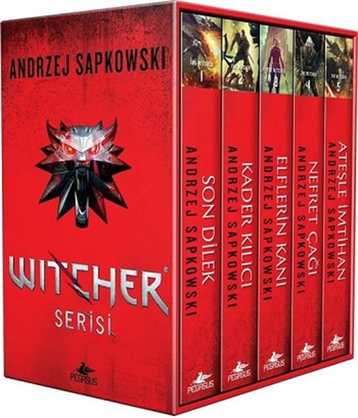 The Witcher Serisi - Kutulu Özel Set (5 Kitap Takım)