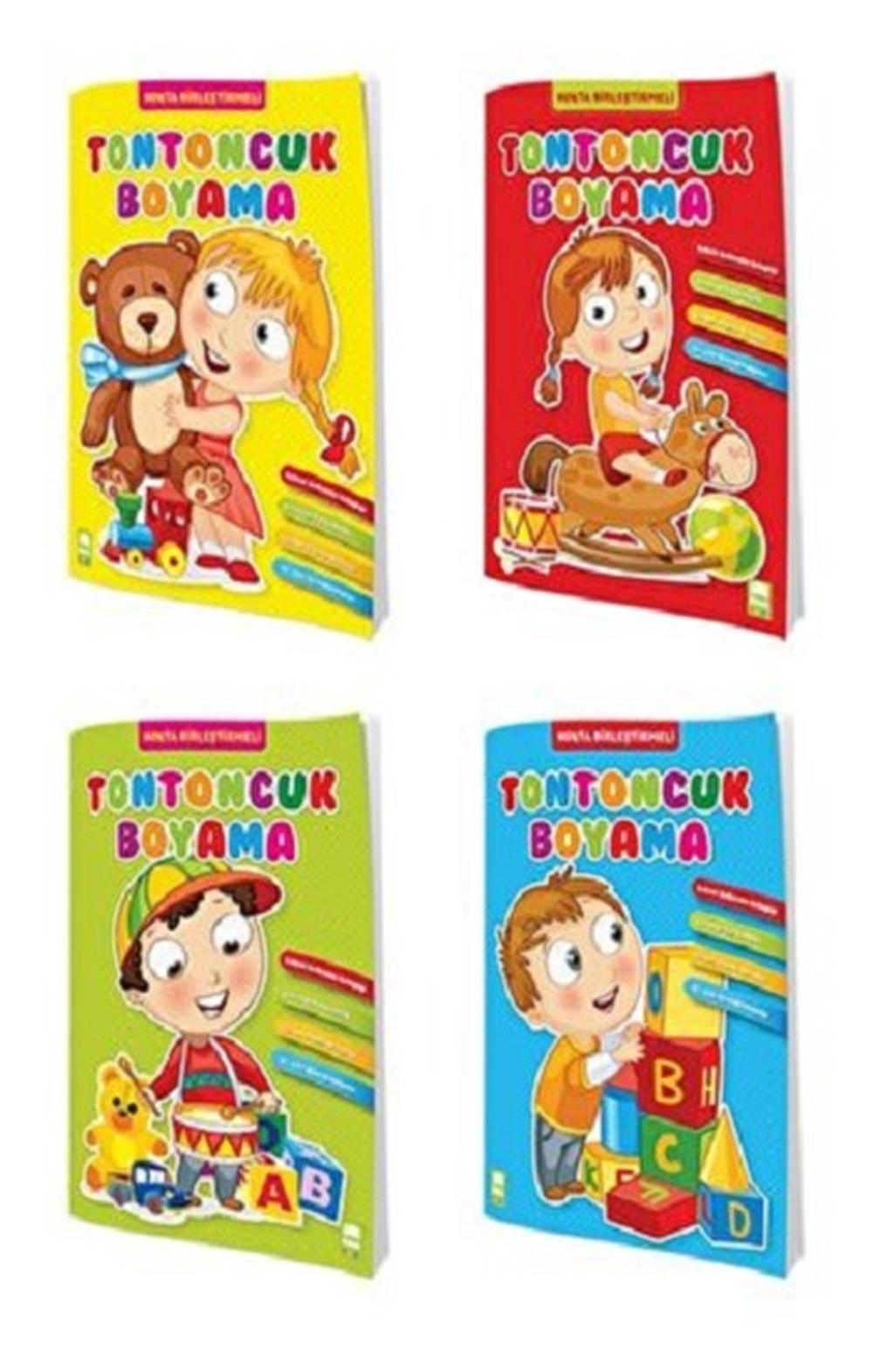 Tontoncuk Boyama (4 Kitap Takım)
