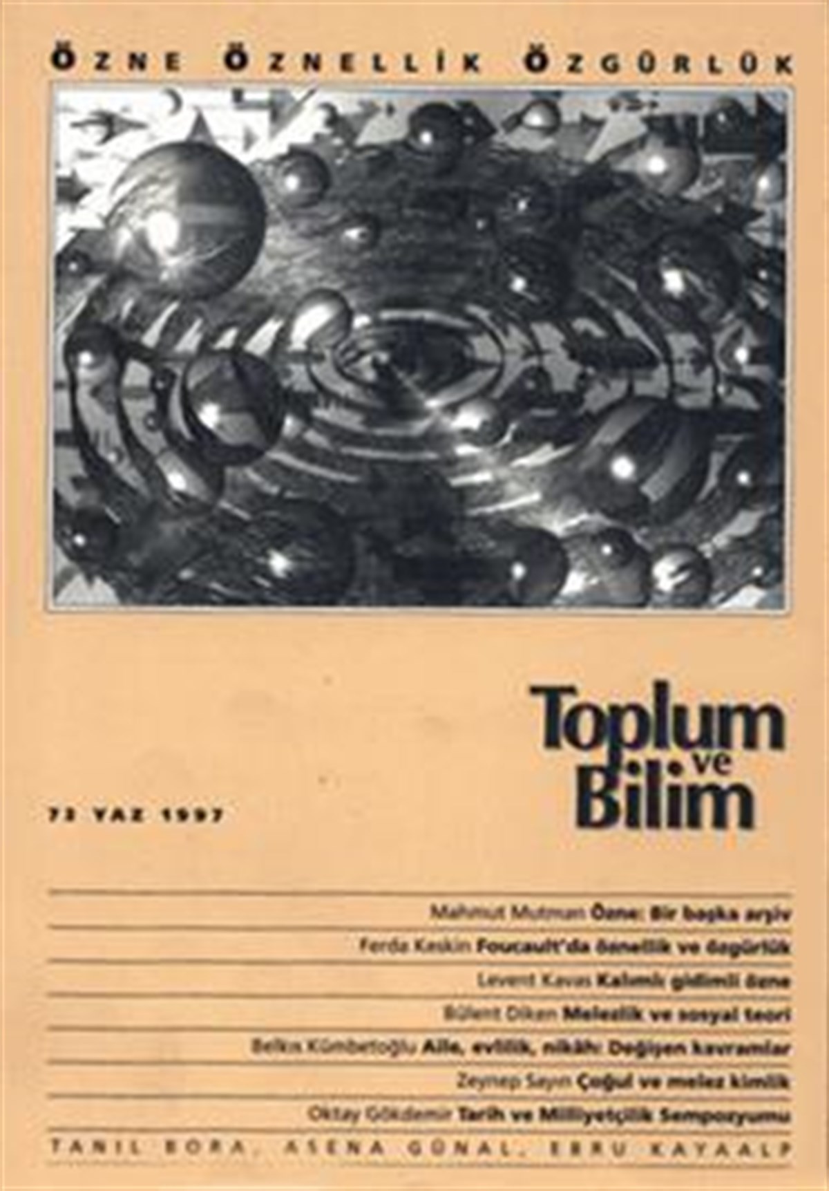 Toplum ve Bilim Sayı : 073