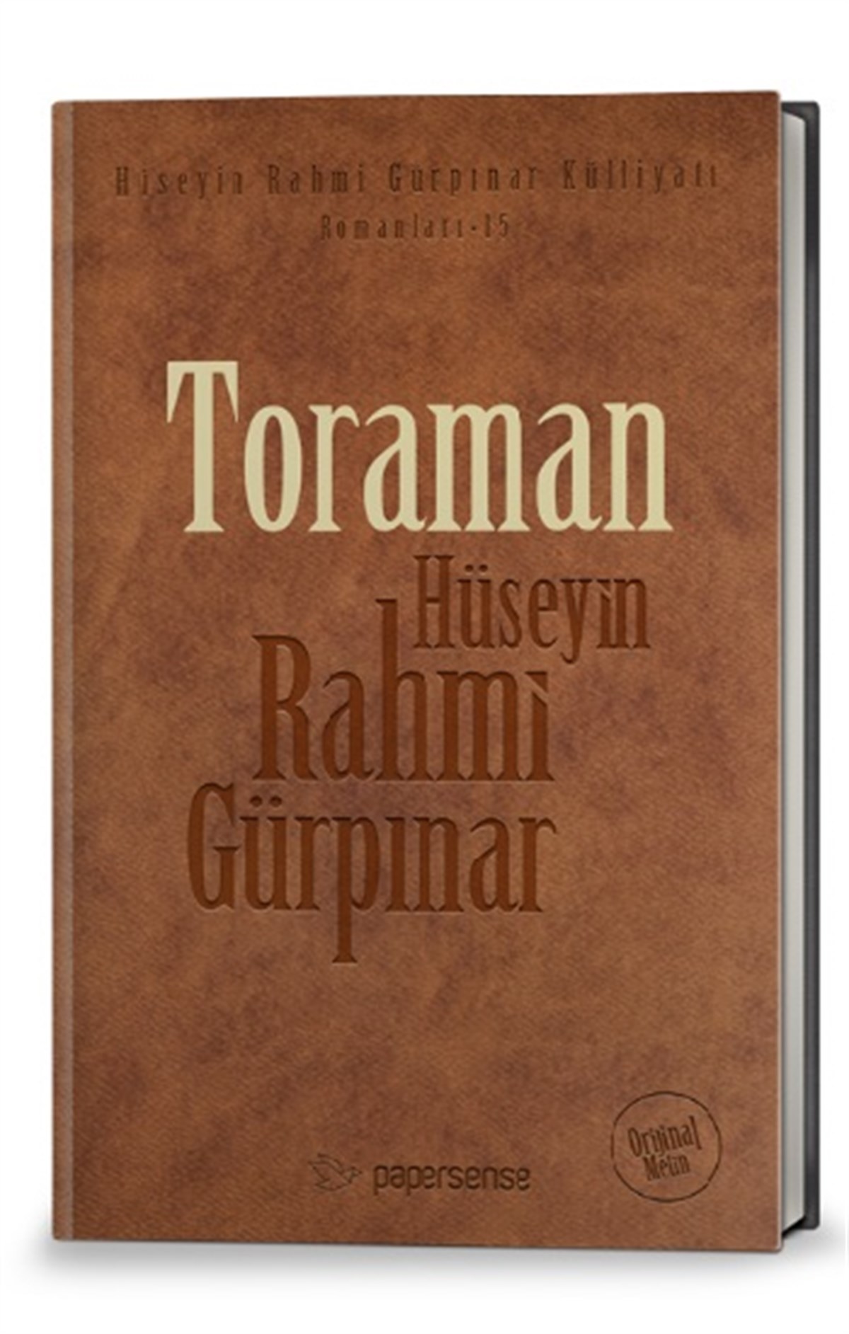 Toraman (Orijinal Metin Deri Kapak - Ciltli)