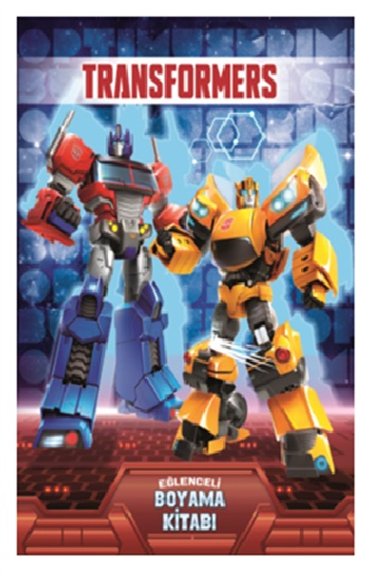 Transformers Eğlenceli Boyama Kitabı
