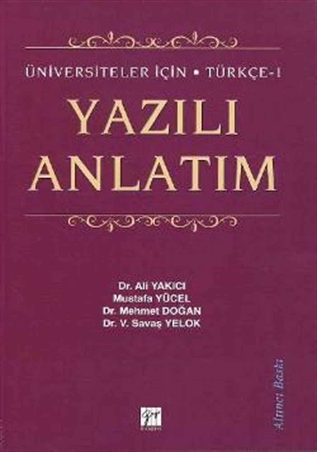 Türkçe 1 - Yazılı Anlatım