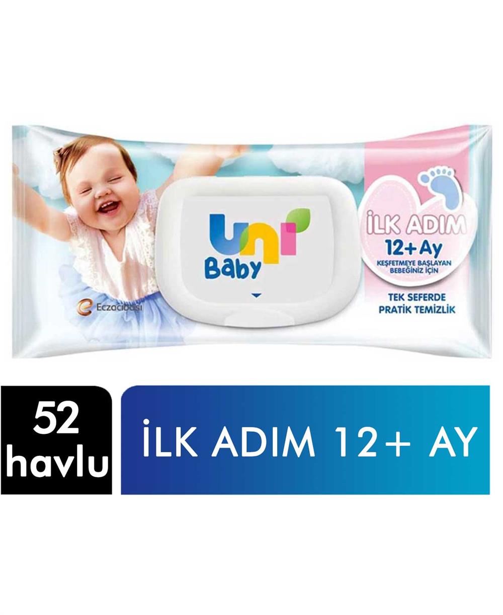 Uni Baby Islak Havlu 52'li , Uni Baby , Eczacıbaşı , 8690530031012 ,