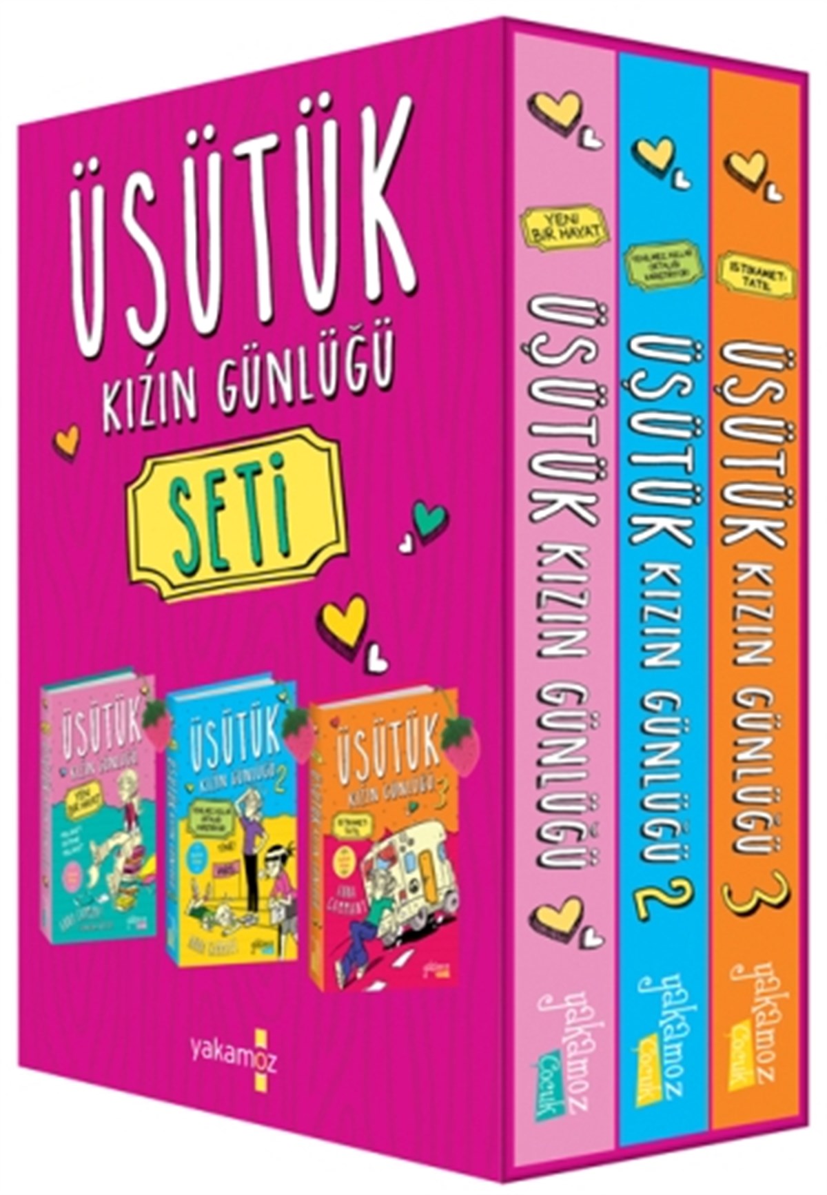 Üşütük Kızın Günlüğü Seti (3 Kitap)
