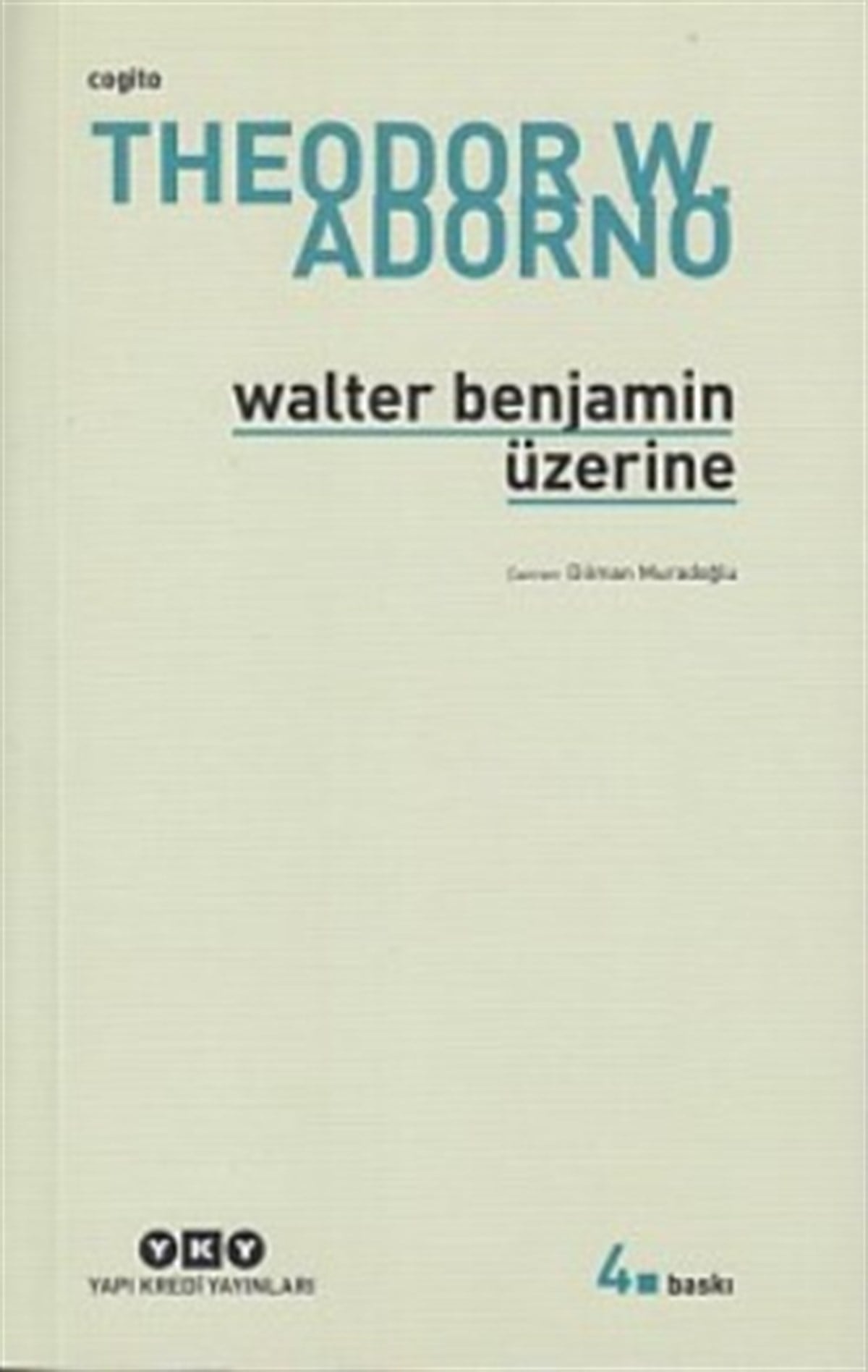 Walter Benjamin Üzerine