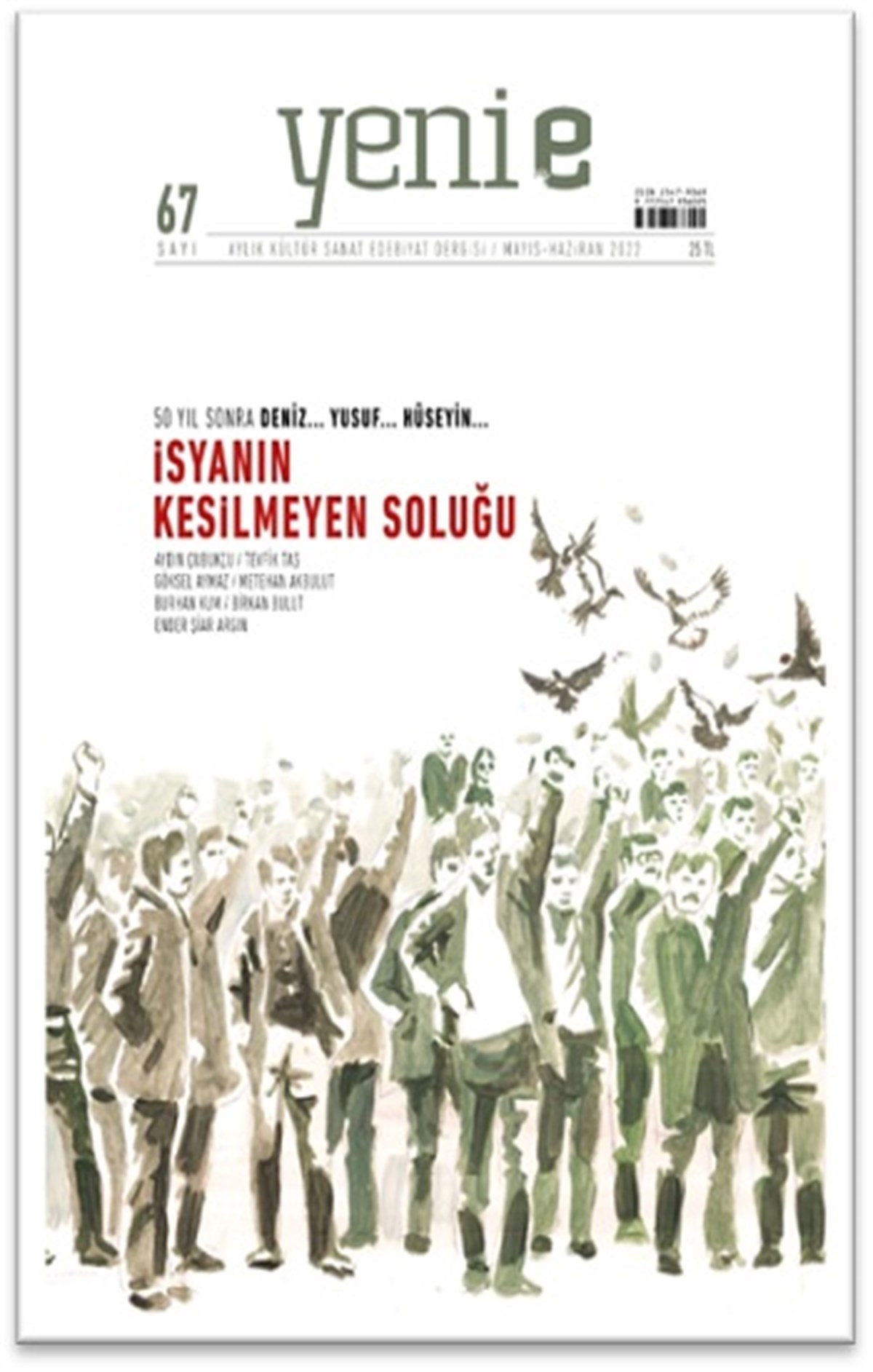 Yeni E Dergisi Aylık Kültür Sanat Dergisi  67-68.Sayı