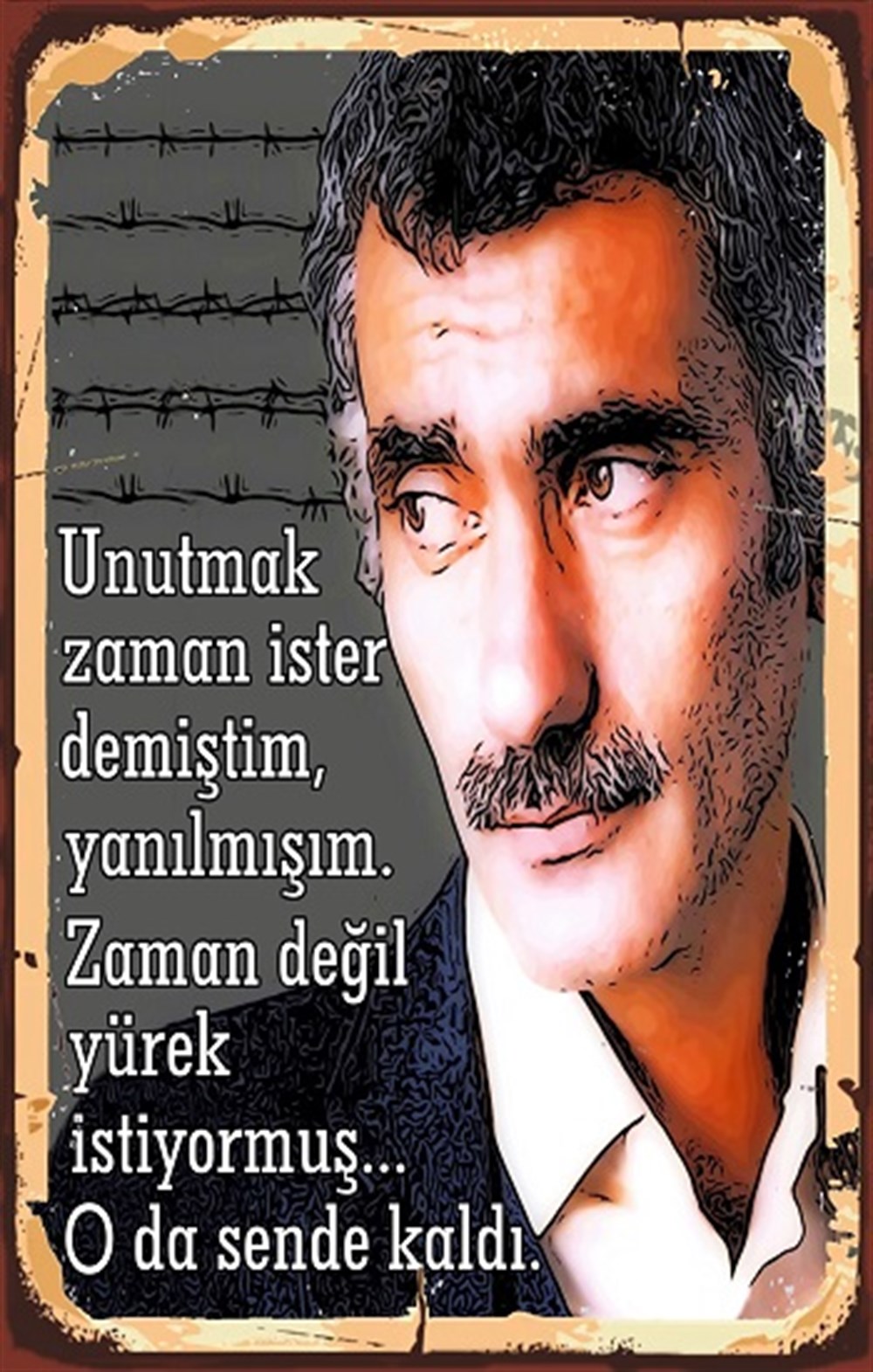 YILMAZ GÜNEY UNUTMAK - POSTER
