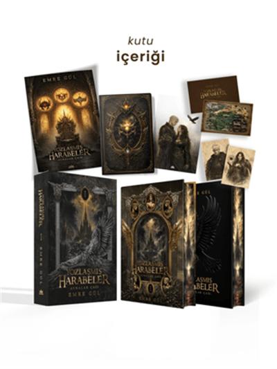 Aynalar Çağı Serisi 1 - Yozlaşmış Harabeler (Tek Kitaplık Yan Boyamalı Kutu)