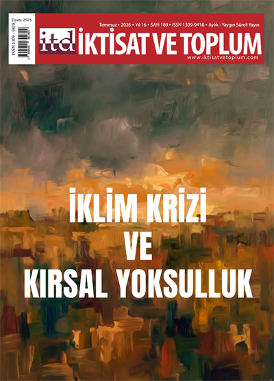 İktisat ve Toplum Dergisi 189. Sayı  İklim Krizi ve Kırsal Yoksulluk