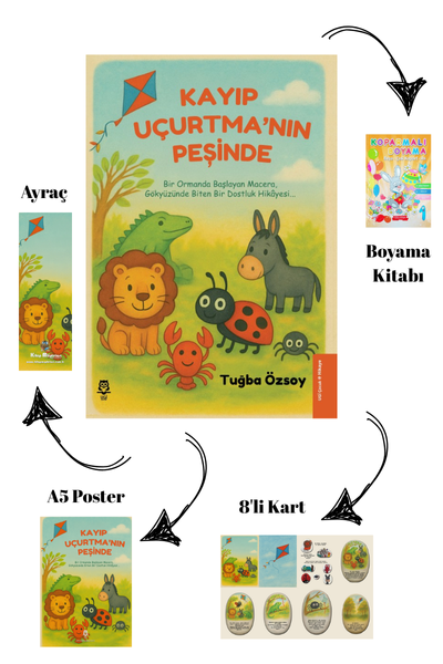 Kayıp Uçurtma'nın Peşinde , Tuğba Özsoy , UGİ Çocuk , 9786259700274 ,