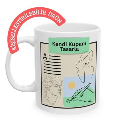 Kişiye Özel Resimli, Yazılı, Fotoğraf Baskılı Kupa Bardak Hediyelik , Kıvırcık Senyorita , Kıvırcık Senyorita , 2433216151491 ,