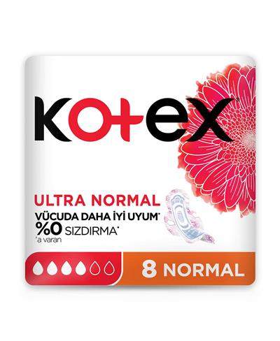 Kotex Hijyenik Ped Ultra 8'li Normal , Kotex , Unilever , 8691900171642 ,