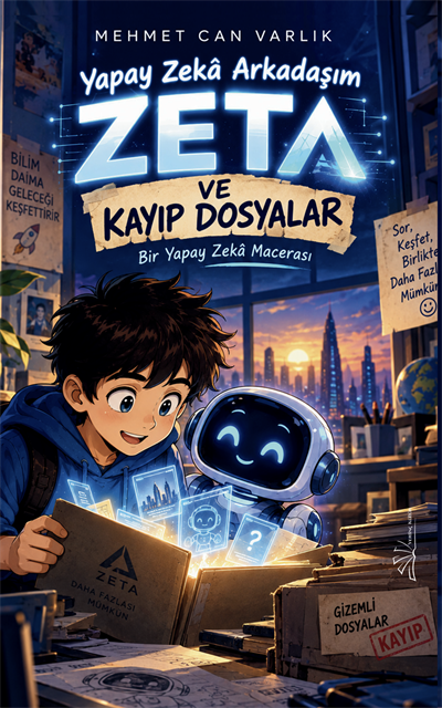 Yapay Zeka Arkadaşım Zeta “Zeta Ve Kayıp Dosyalar” , Mehmet Can Varlık , Yertinç Kültür , 9786259140506 ,