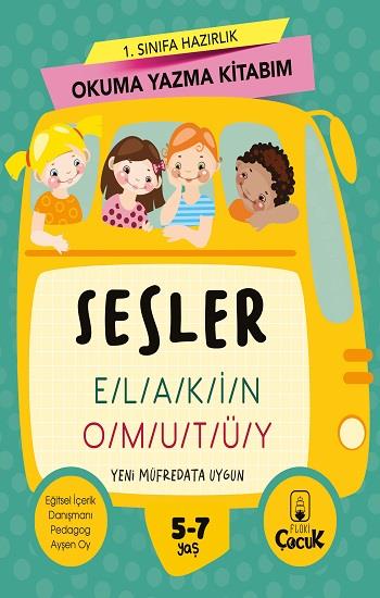 1. Sınıfa Hazırlık Okuma Yazma Kitabım Sesler