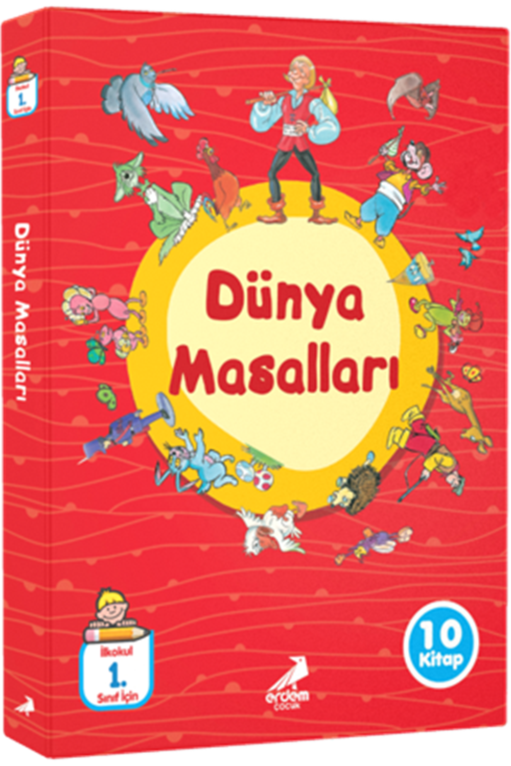 1. Sınıflar İçin Dünya Masalları Dizisi -10 kitap
