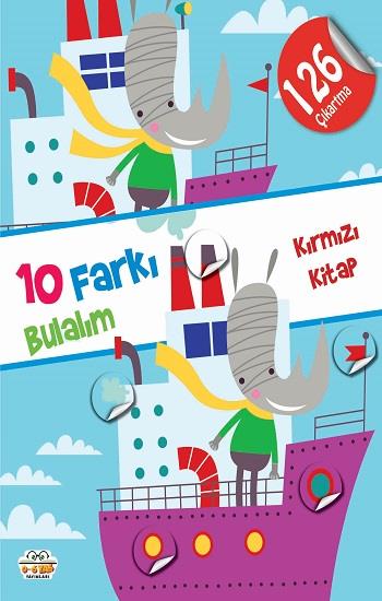 10 Farkı Bulalım - Kırmızı Kitap