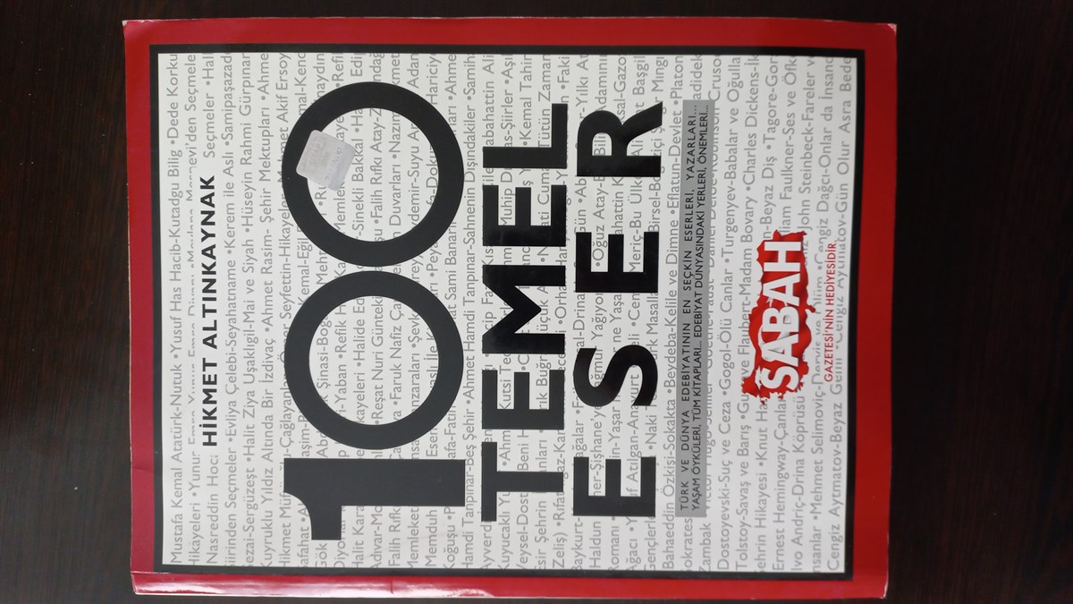 100 Temel Eser - (SAHAF) , Kolektif , Kitap Müptelası - Sahaf , 2453328823432 ,