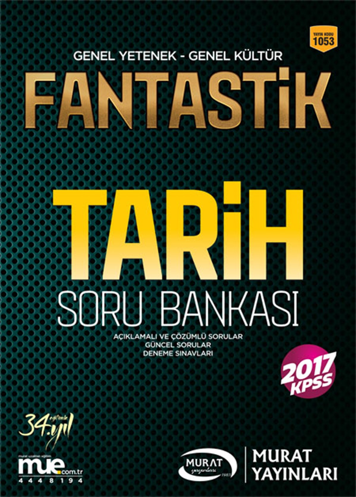 1053 - Fantastik Tarih Soru Bankası Tek Kitap