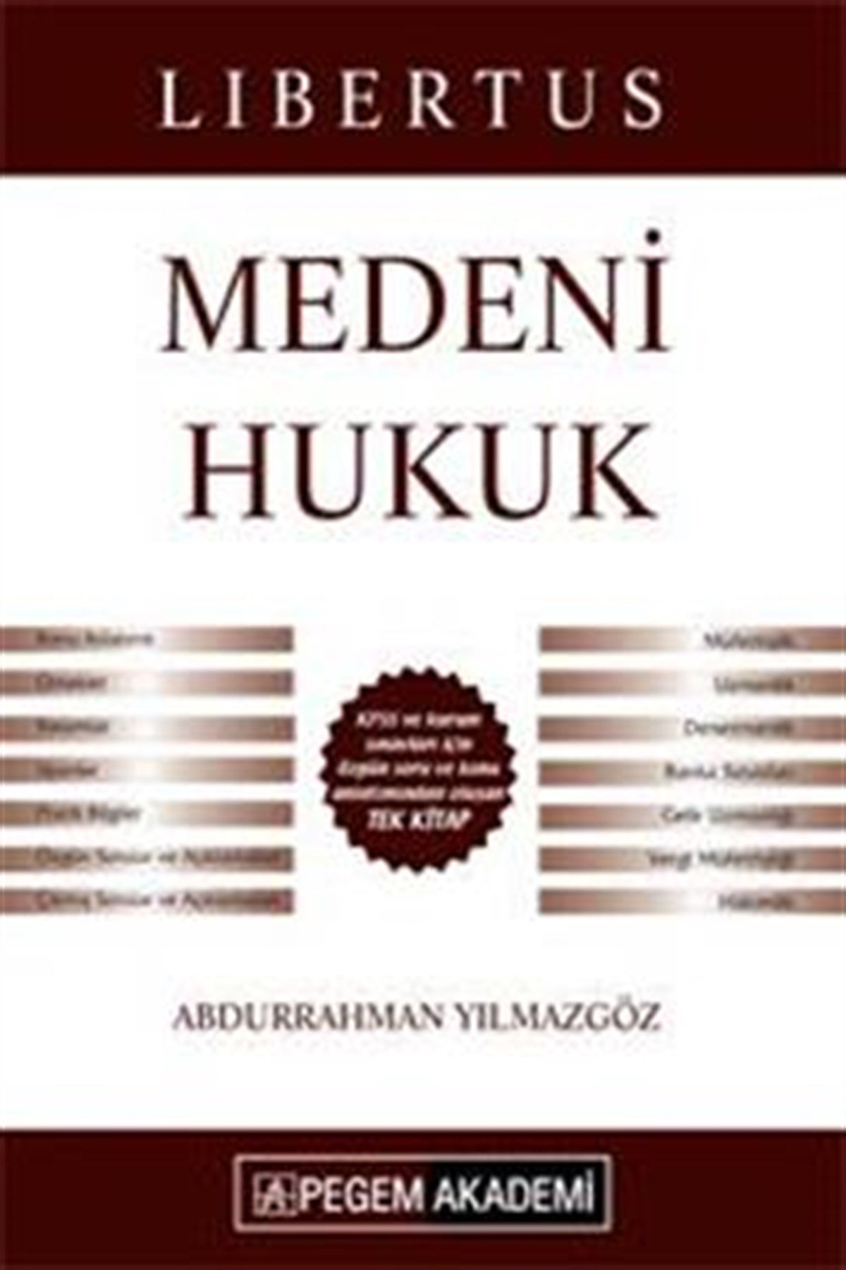 2016 KPSS A Grubu Libertus Medeni Hukuk Konu Anlatımı